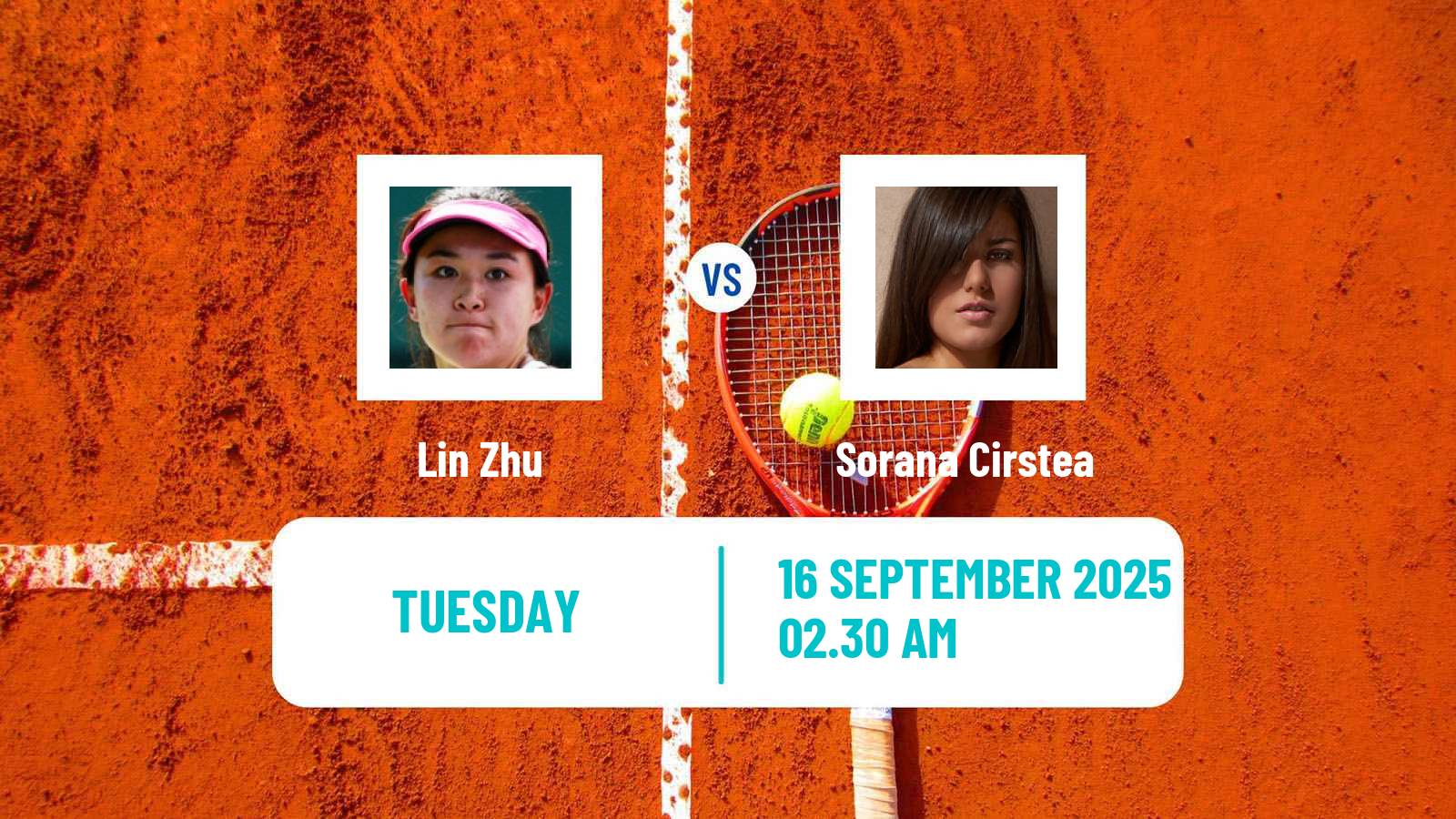 Tennis WTA Seoul Lin Zhu - Sorana Cirstea
