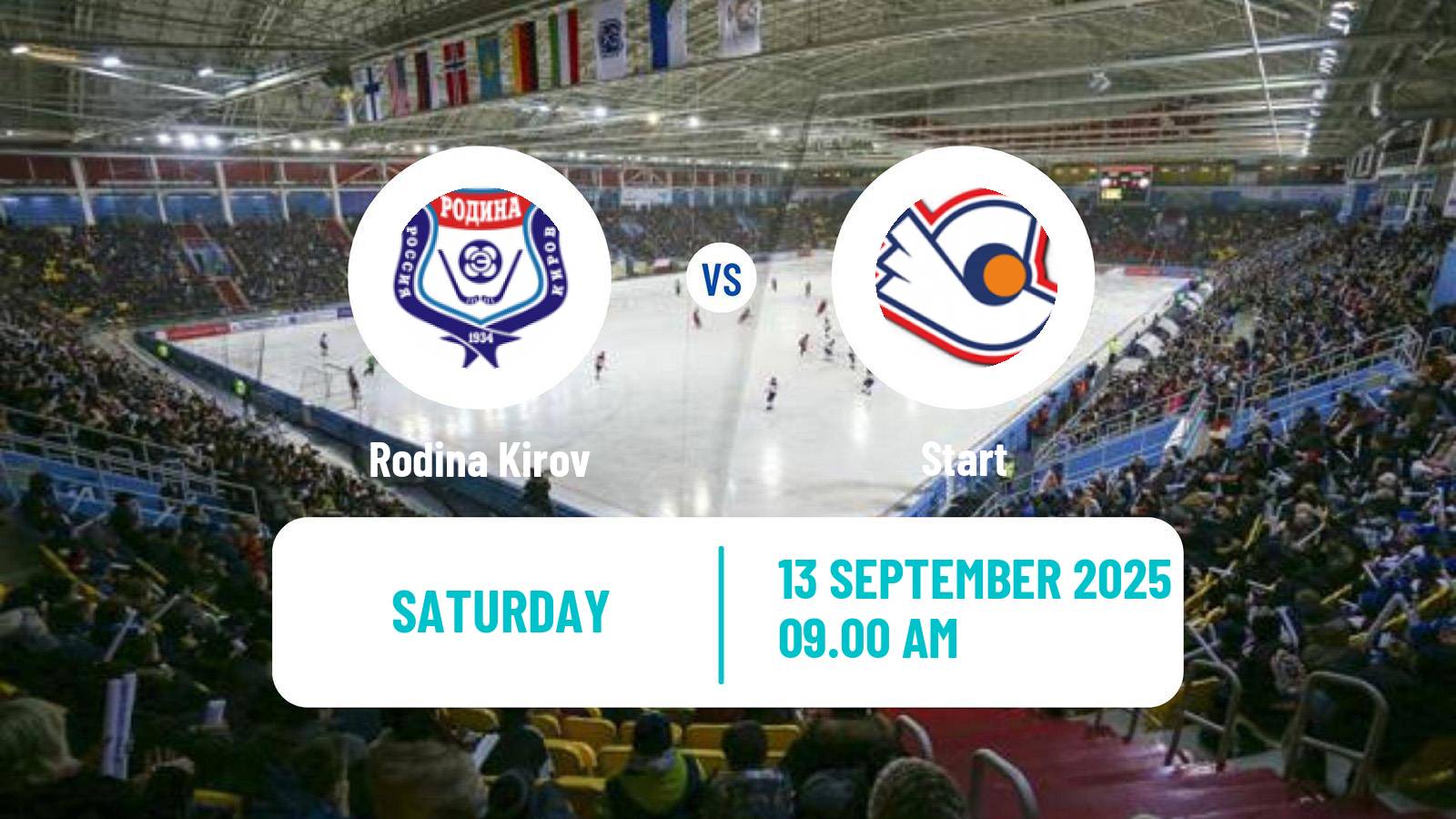 Bandy Russian Cup Bandy Rodina - Start
