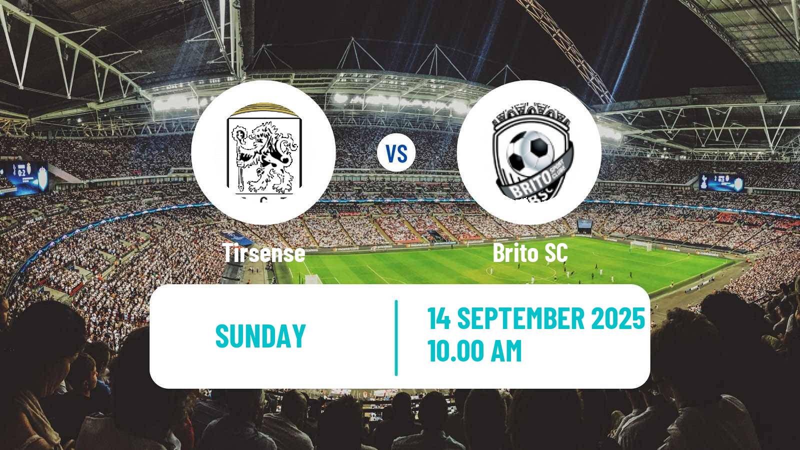 Soccer Campeonato de Portugal - Group A  Tirsense - Brito