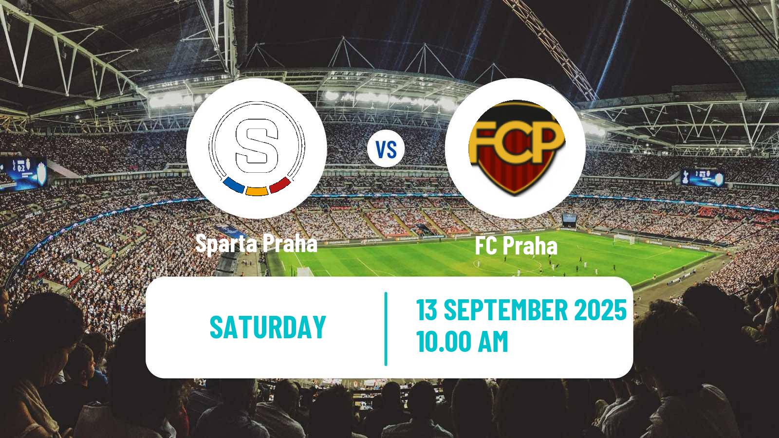 Soccer Czech 1 Liga Women Sparta Praha - FC Praha