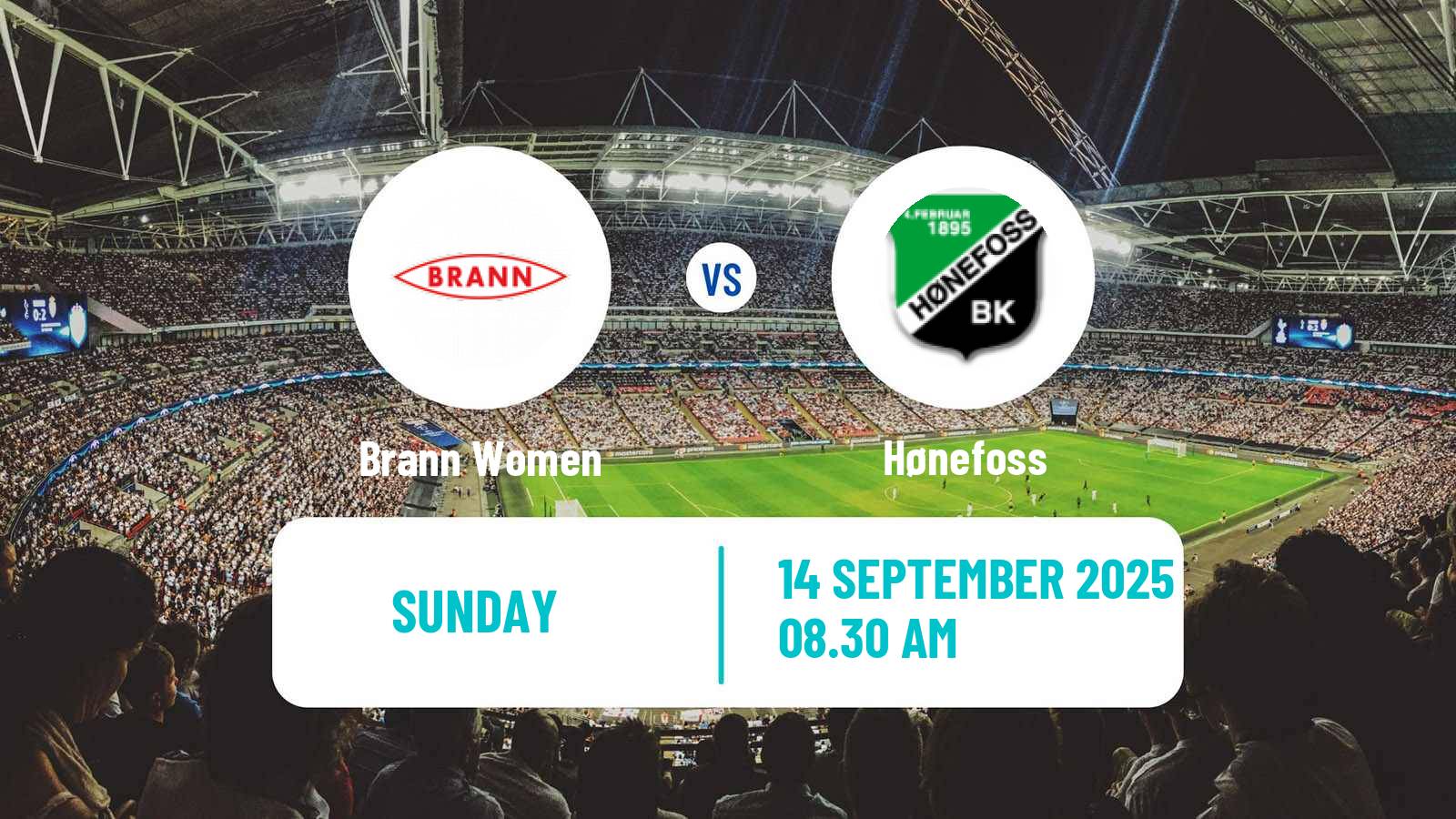 Soccer Norwegian Toppserien Women Brann - Hønefoss