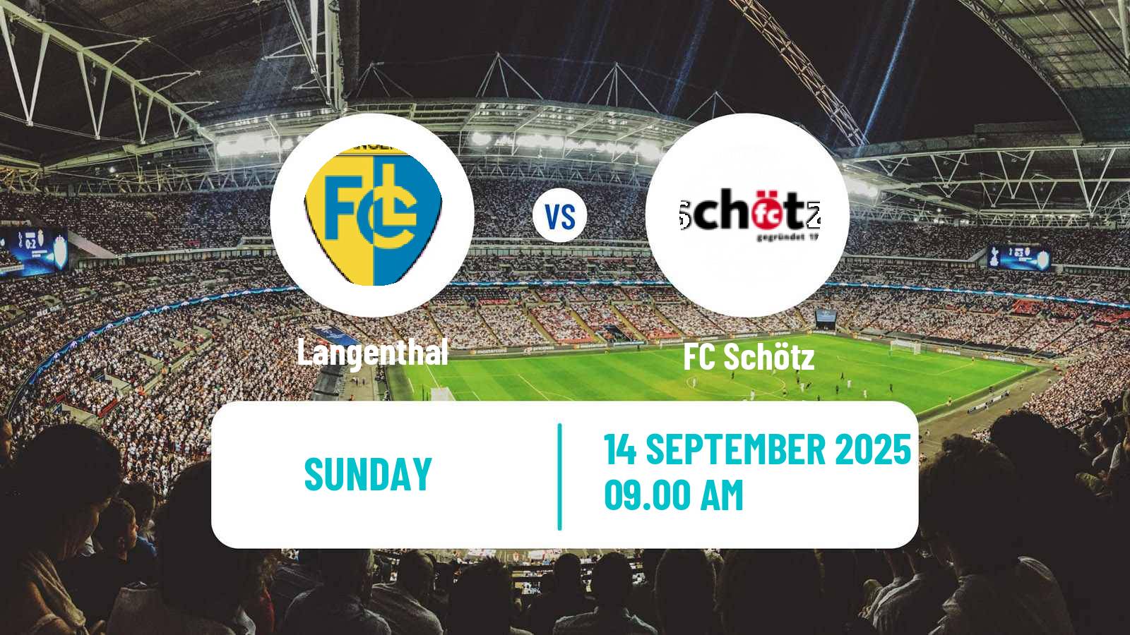 Soccer Swiss 1 Liga Classic Group 2 Langenthal - Schötz