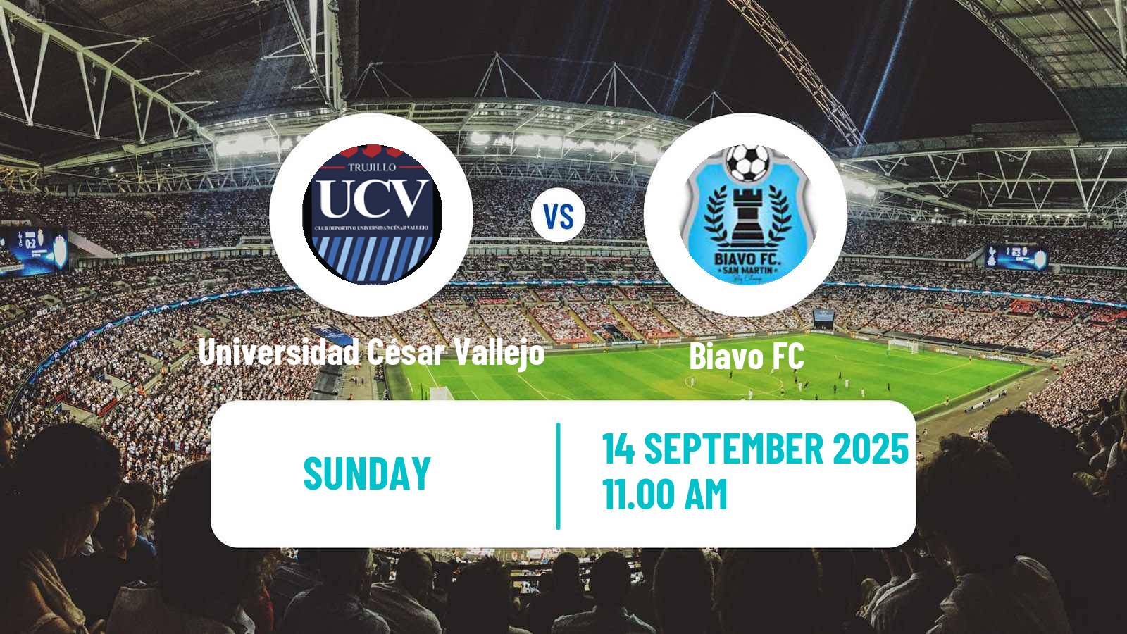 Soccer Peruvian Liga Women Universidad César Vallejo - Biavo