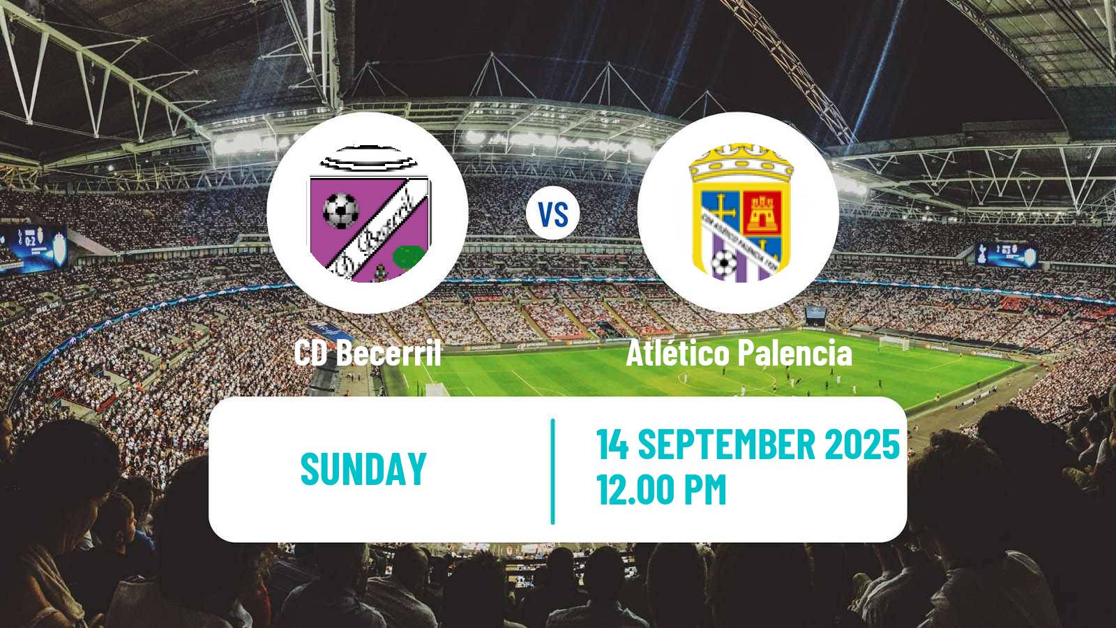 Soccer Spanish Tercera RFEF - Group 8 Becerril - Atlético Palencia