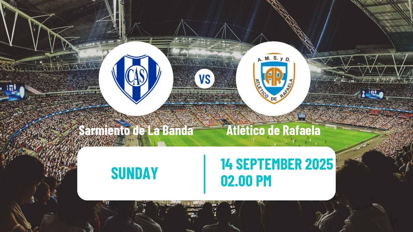 Soccer Argentinian Torneo Federal Sarmiento de La Banda - Atlético de Rafaela