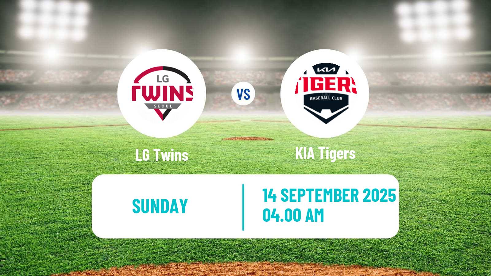 Baseball KBO LG Twins - KIA Tigers