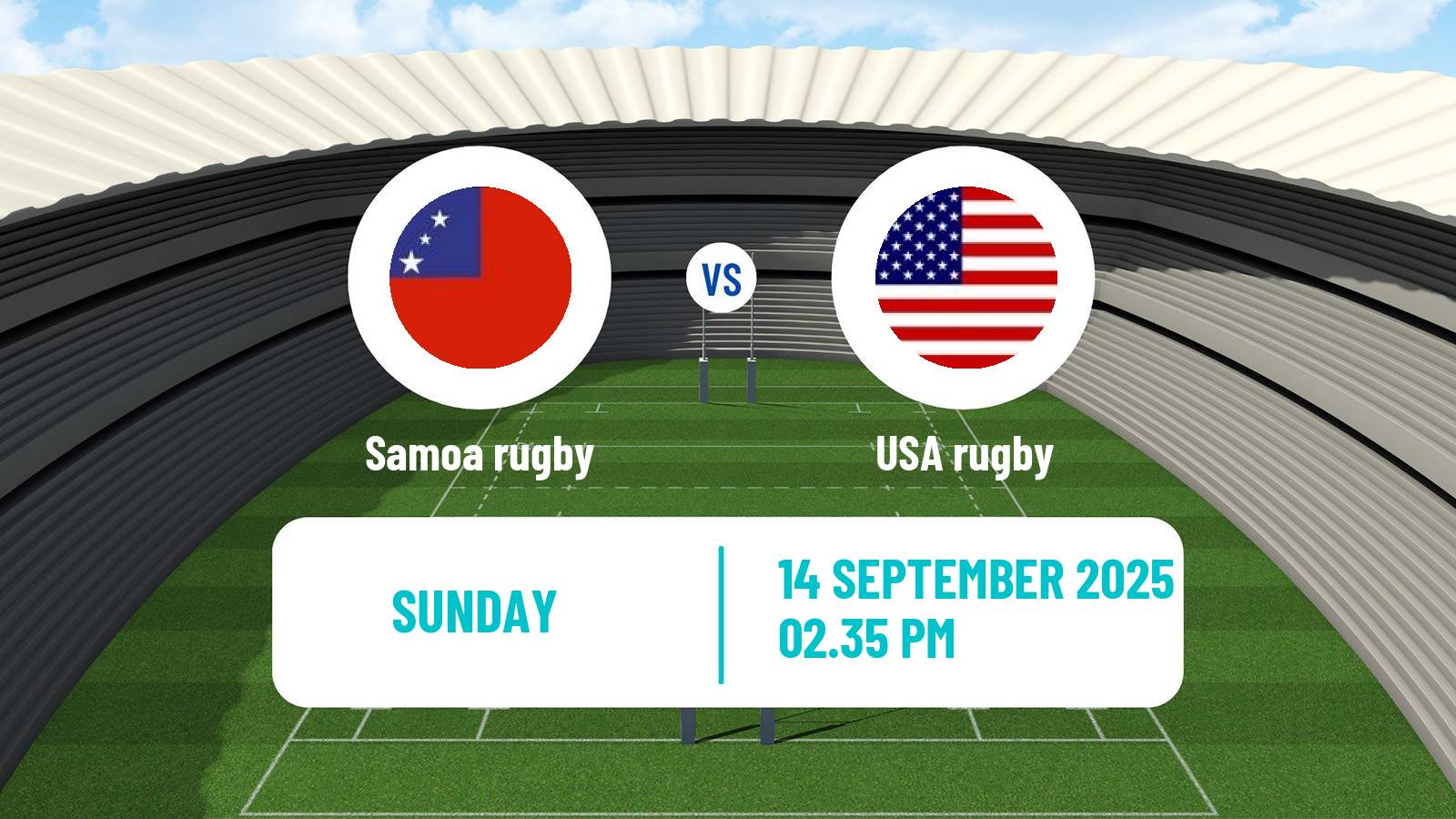 Rugby union Pacific Nations Cup Rugby Union Samoa - USA