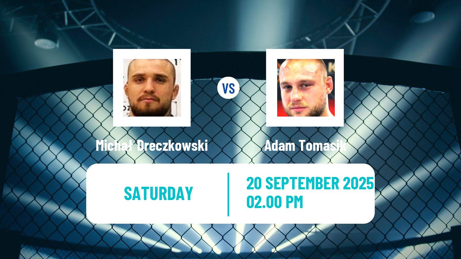 MMA Light Heavyweight Ksw Men Michał Dreczkowski - Adam Tomasik