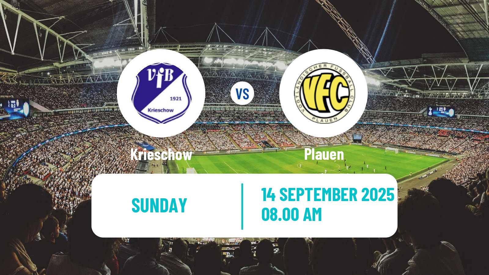 Soccer German Oberliga NOFV- Süd Krieschow - Plauen