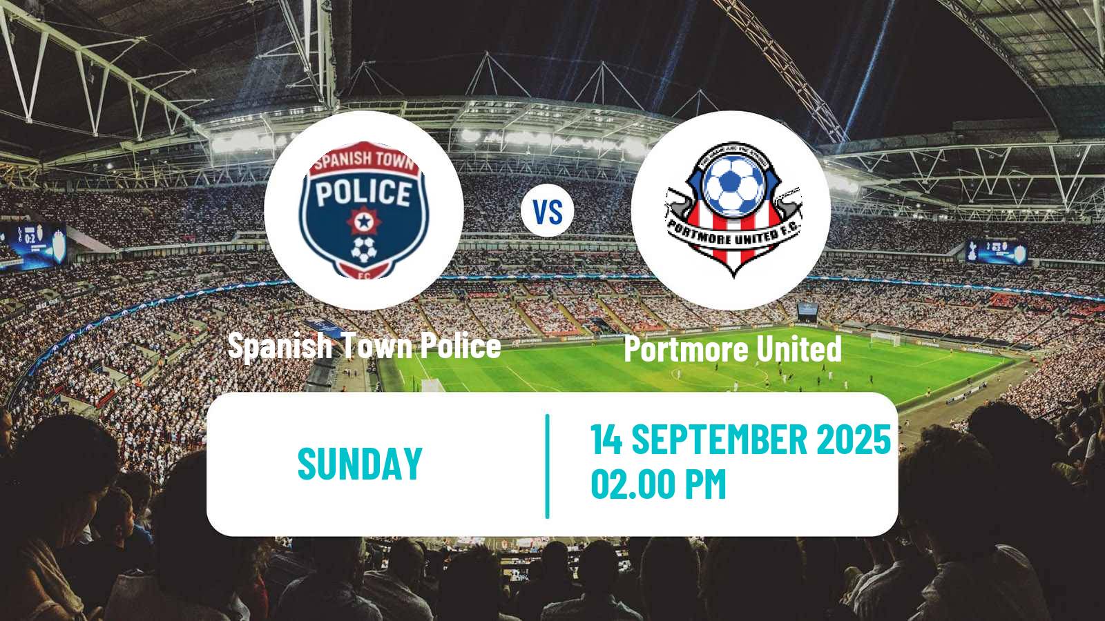 Soccer Jamaica National Premier League Spanish Town Police - Portmore United