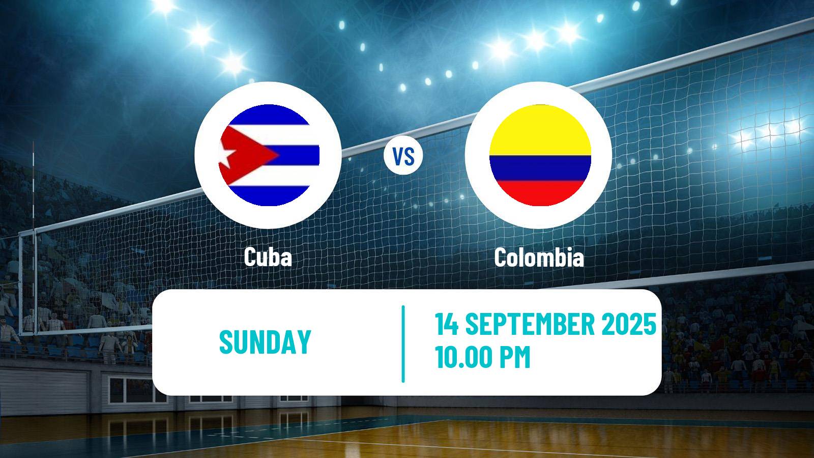 Volleyball World Championship Volleyball Cuba - Colombia