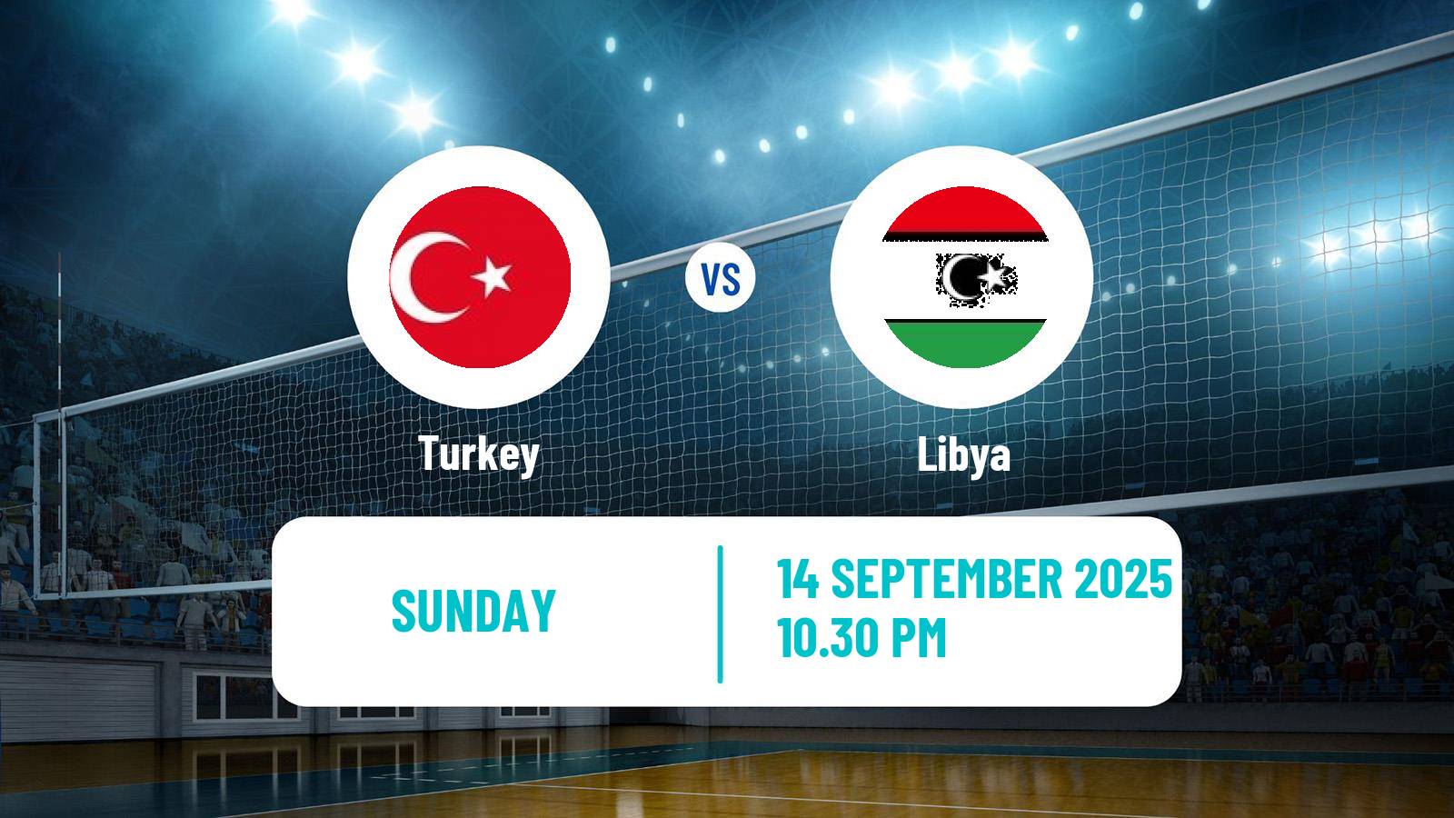 Volleyball World Championship Volleyball Turkey - Libya