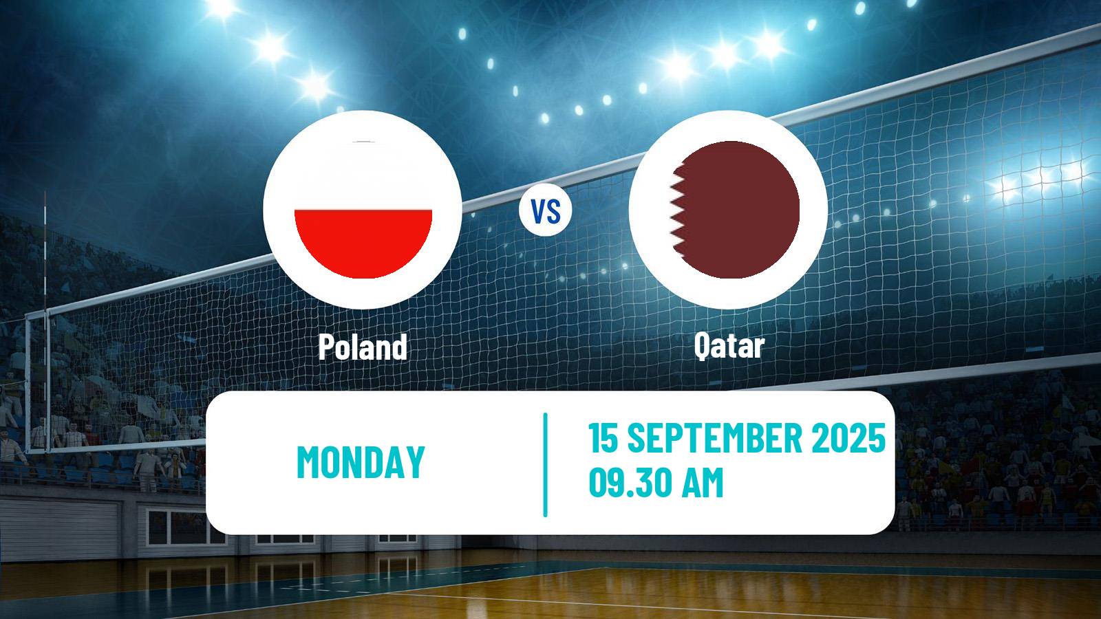 Volleyball World Championship Volleyball Poland - Qatar