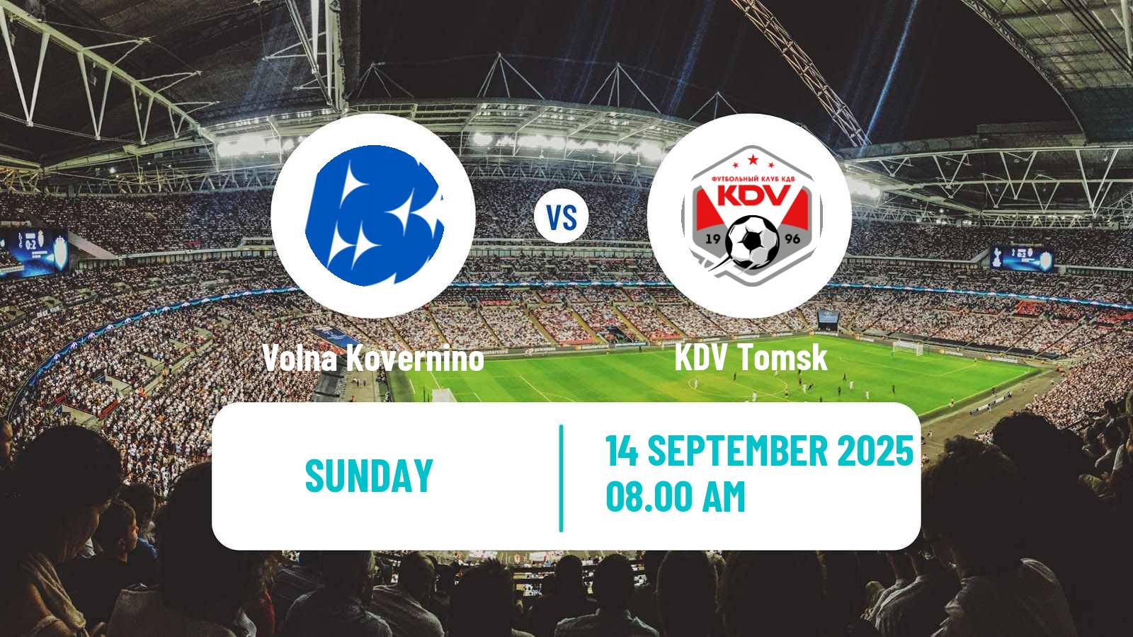 Soccer  FNL 2 Division B Group 4 Volna Kovernino - KDV Tomsk