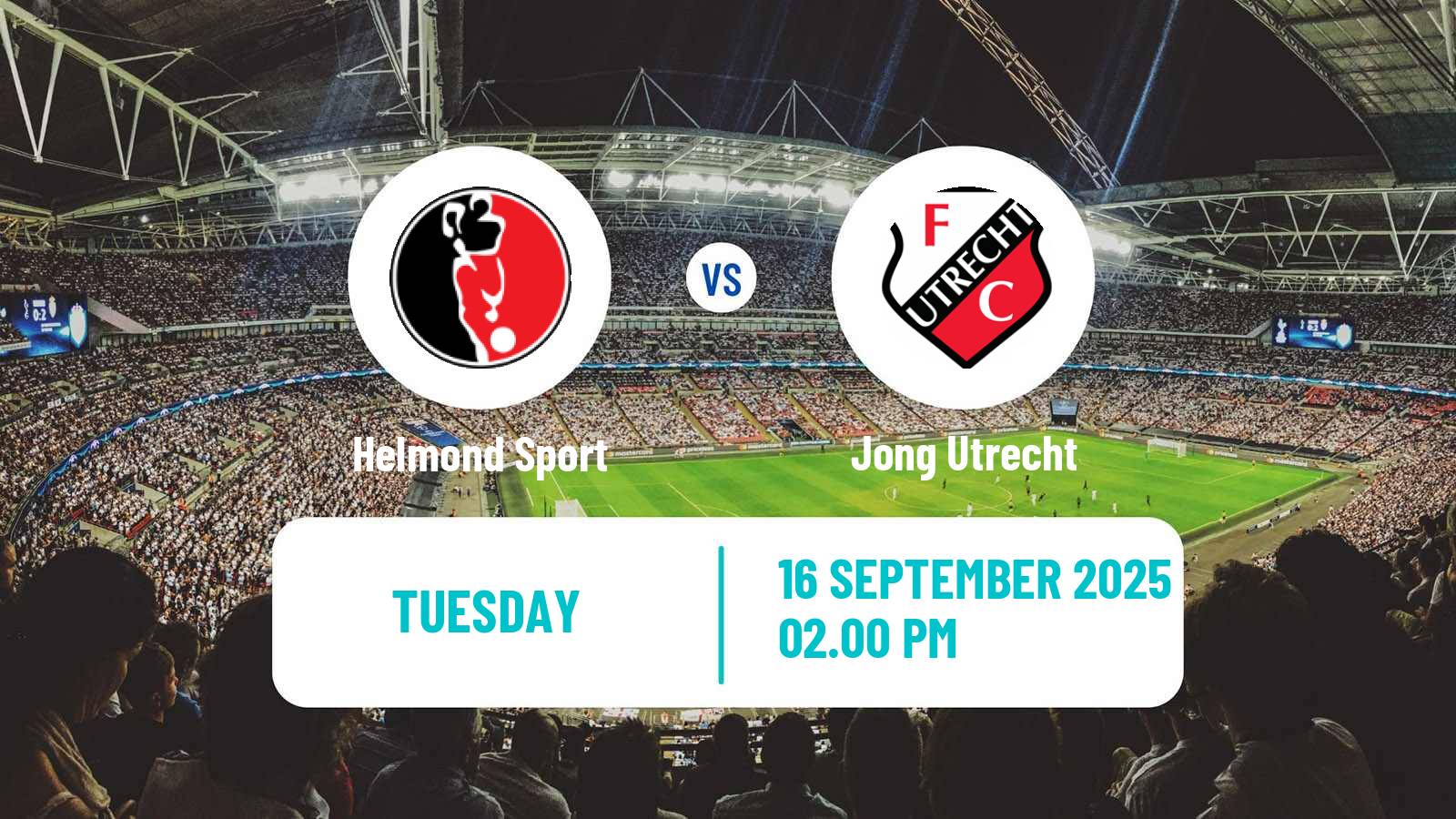 Soccer Dutch Eerste Divisie Helmond Sport - Jong Utrecht