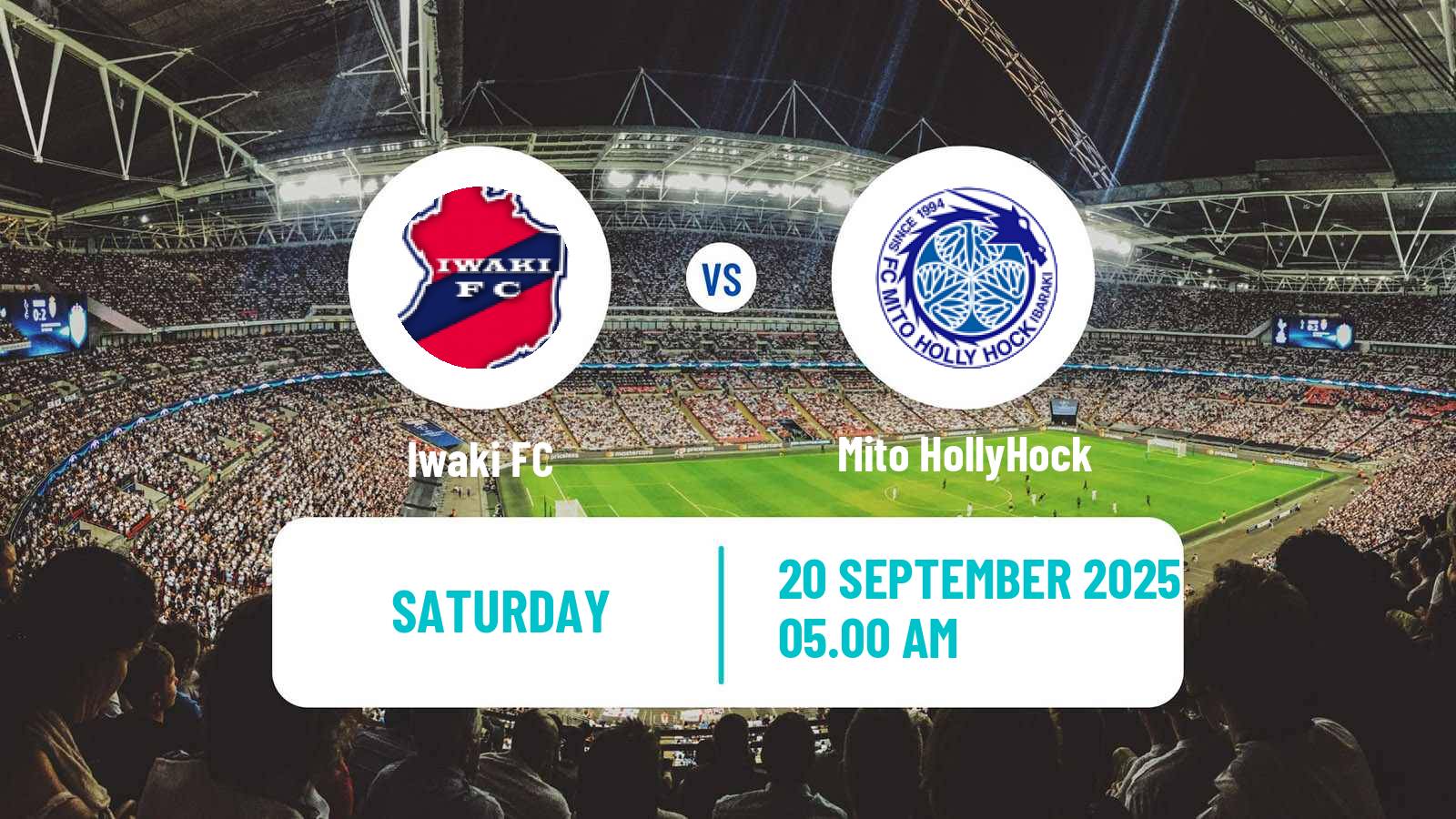 Soccer Japan J2 League Iwaki - Mito HollyHock