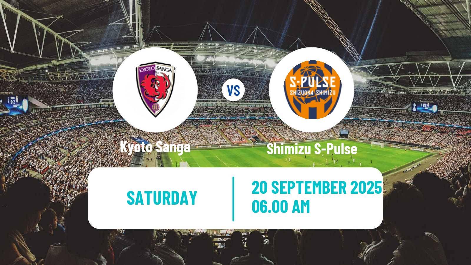 Soccer Japan J1 League Kyoto Sanga - Shimizu S-Pulse