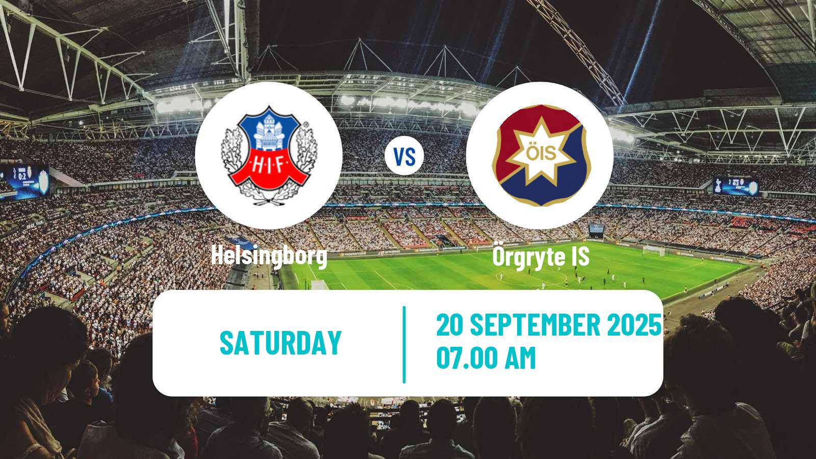 Soccer Swedish Superettan Helsingborg - Örgryte