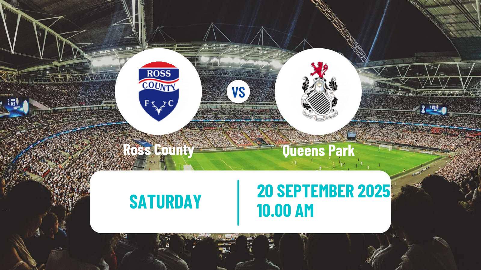 Soccer Scottish Football Championship Ross County - Queens Park