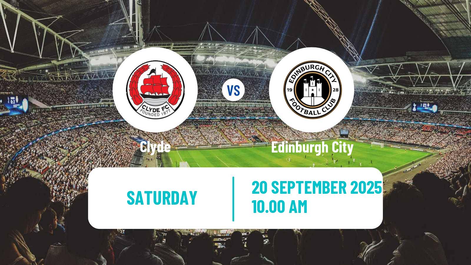 Soccer Scottish League Two Clyde - Edinburgh City
