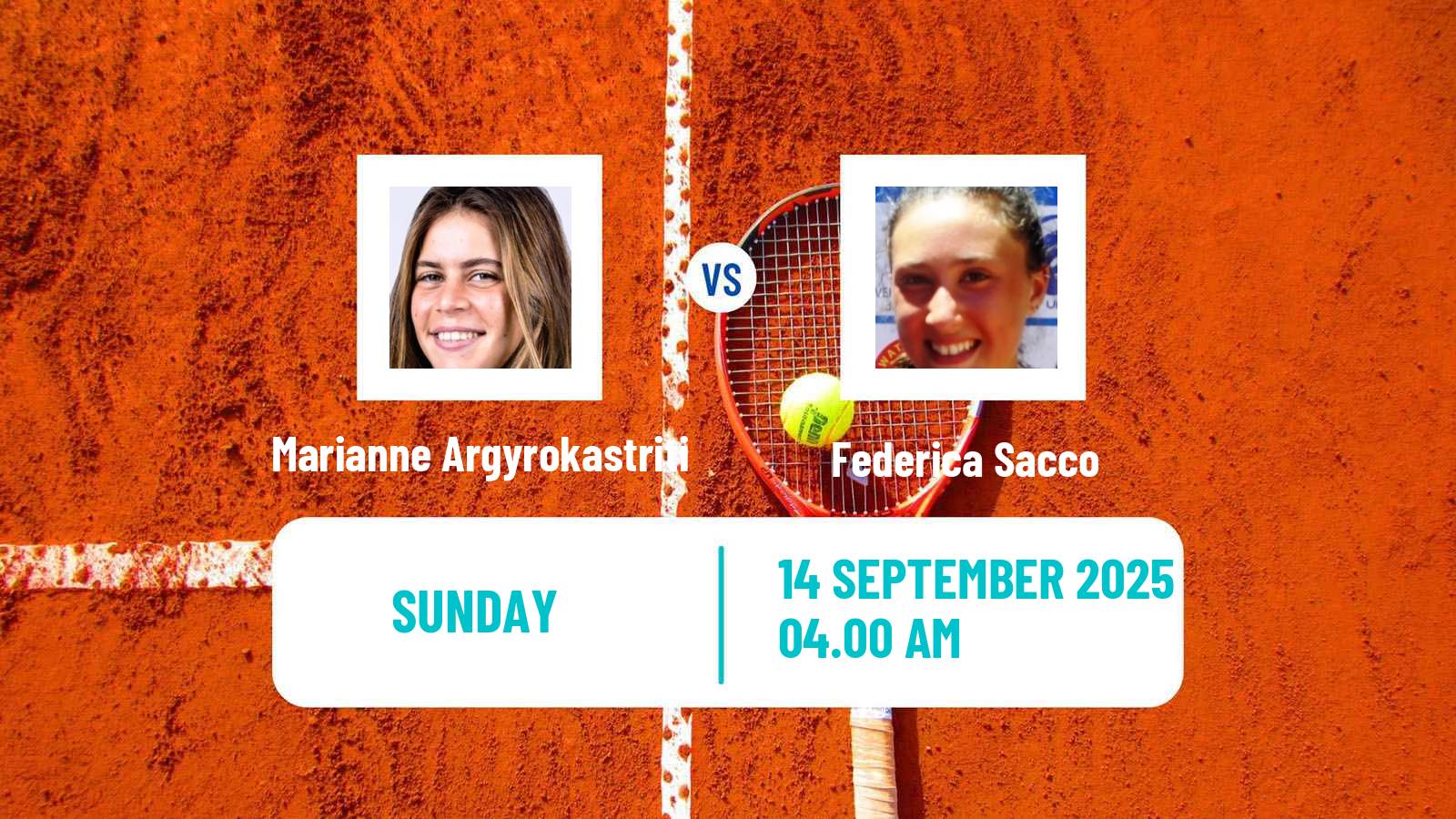 Tennis ITF W15 Heraklion 5 Women Marianne Argyrokastriti - Federica Sacco