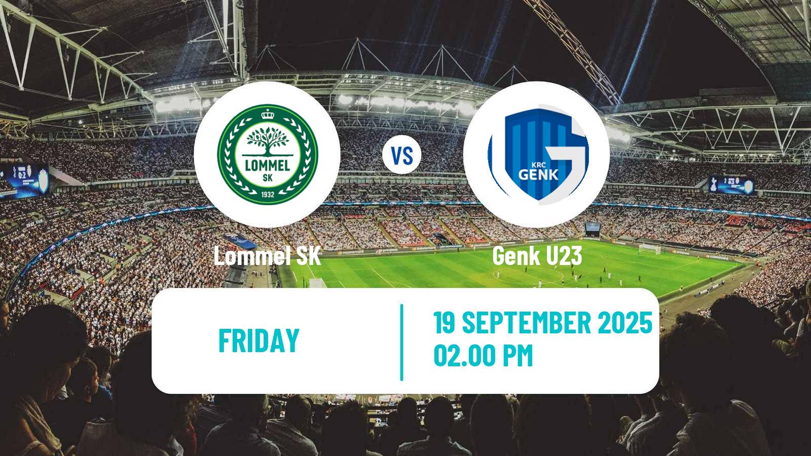 Soccer Belgian Сhallenger Pro League Lommel - Genk U23