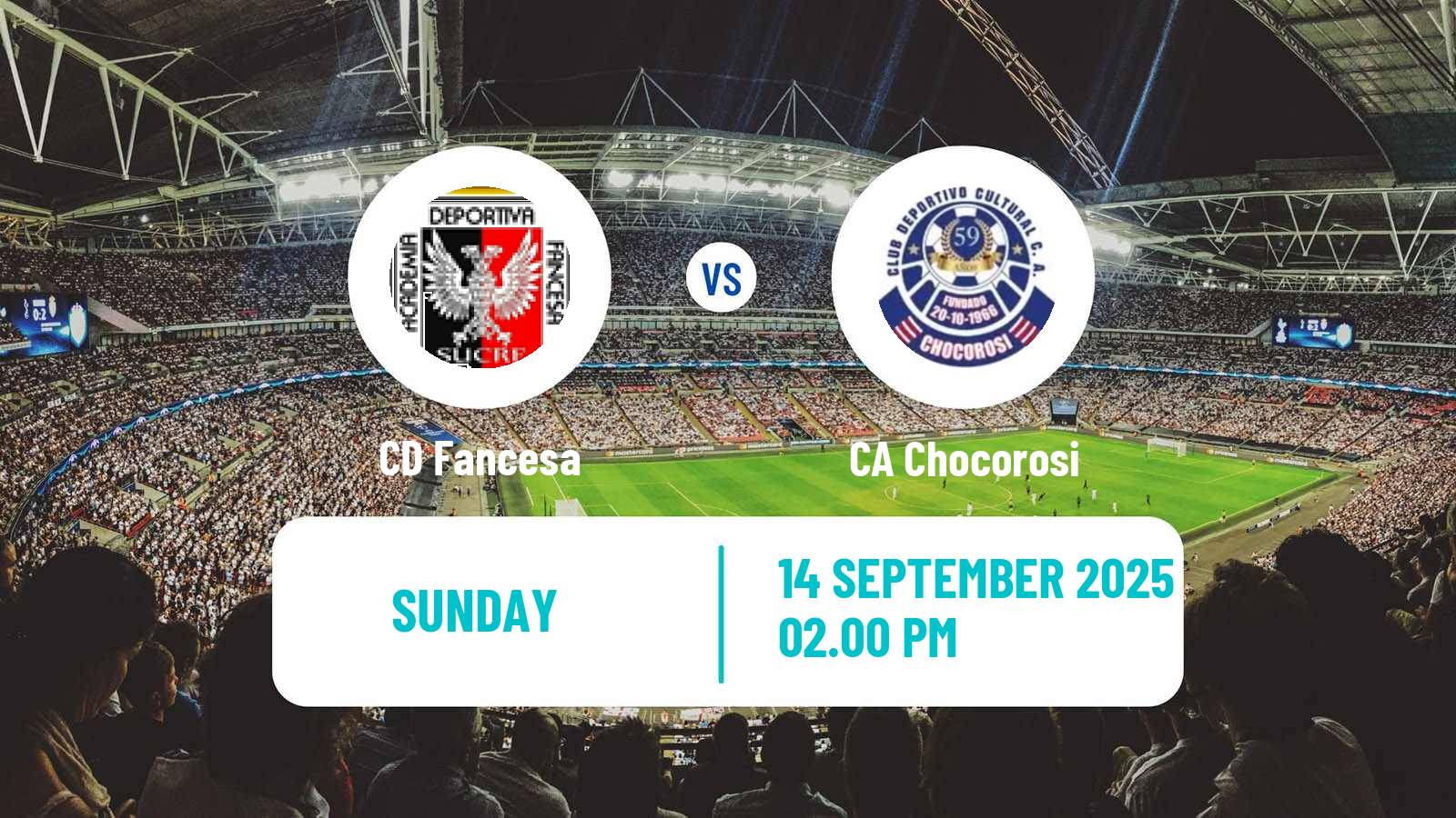 Soccer Bolivian Nacional B Fancesa - Chocorosi
