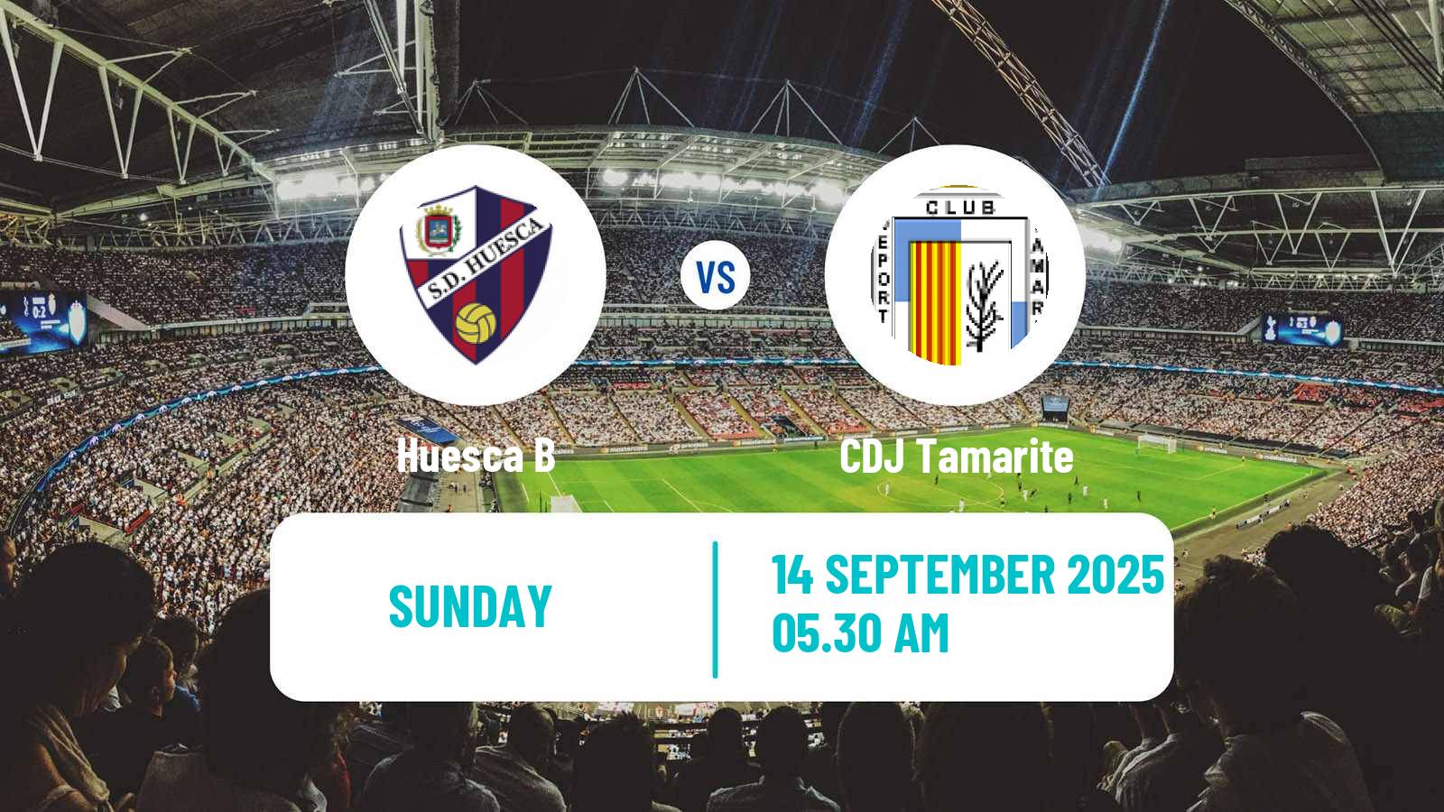 Soccer Spanish Tercera RFEF - Group 17 Huesca B - Tamarite