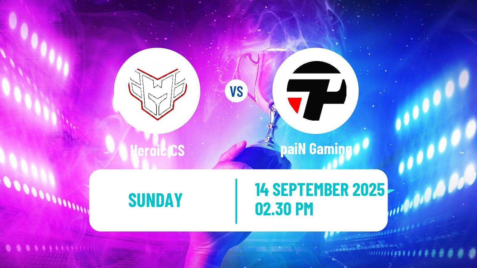 Esports Counter Strike Fissure Playground 2 Heroic - paiN Gaming