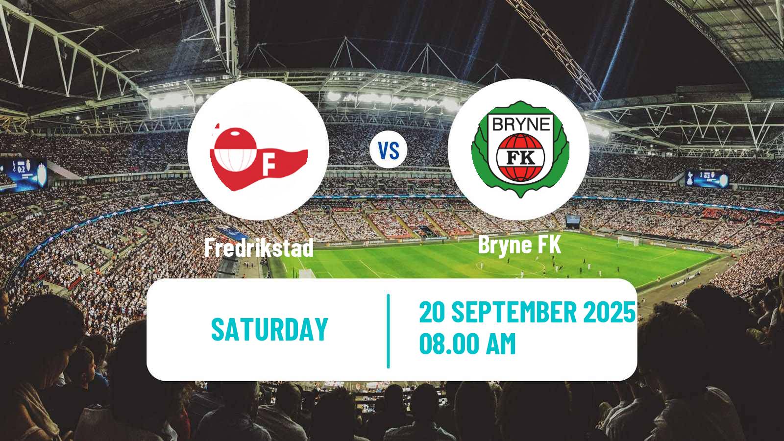 Soccer Norwegian Eliteserien Fredrikstad - Bryne
