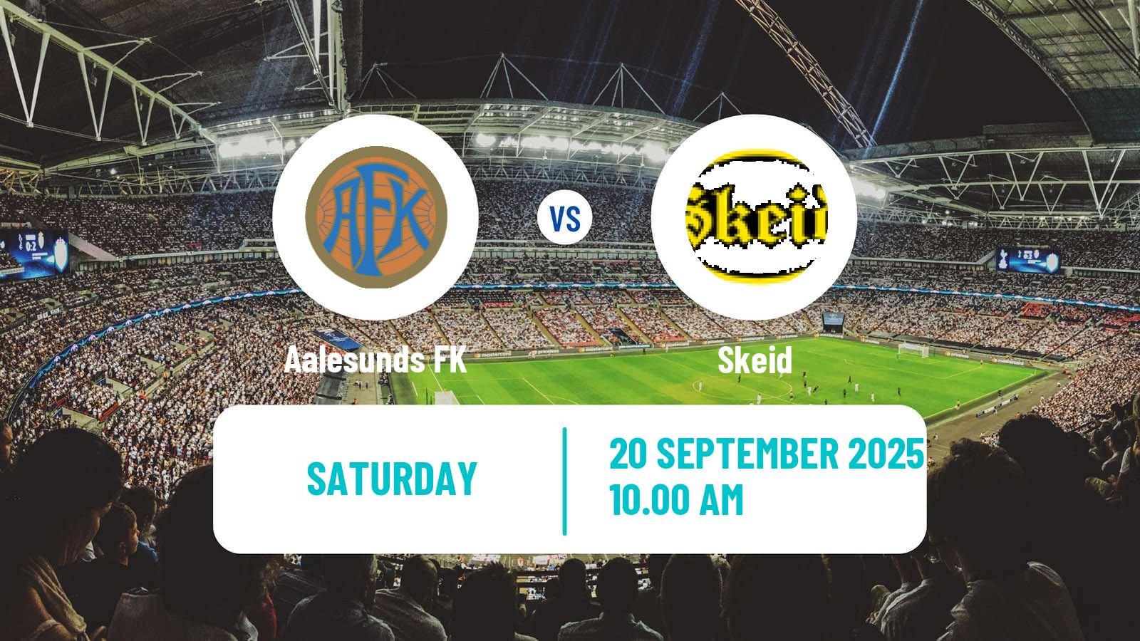 Soccer Norwegian Adeccoligaen Aalesunds - Skeid