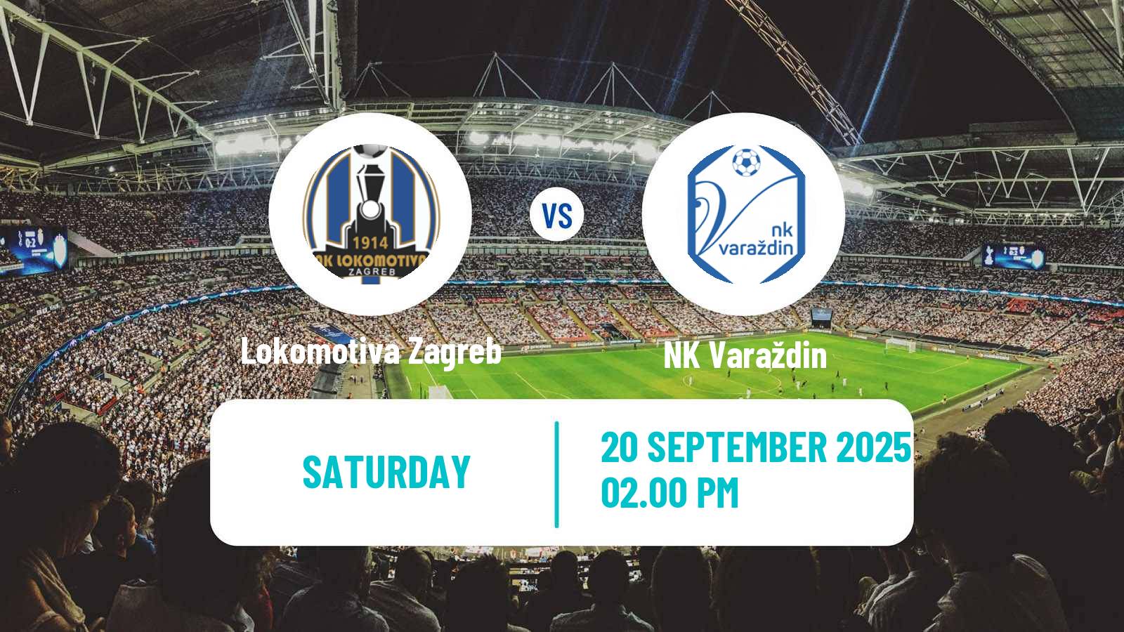 Soccer Croatian HNL Lokomotiva Zagreb - Varaždin