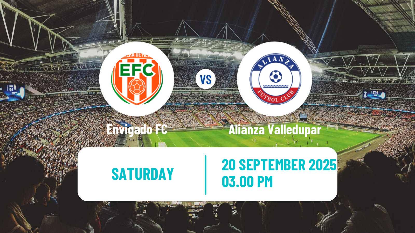 Soccer Colombian Primera A Envigado - Alianza Valledupar