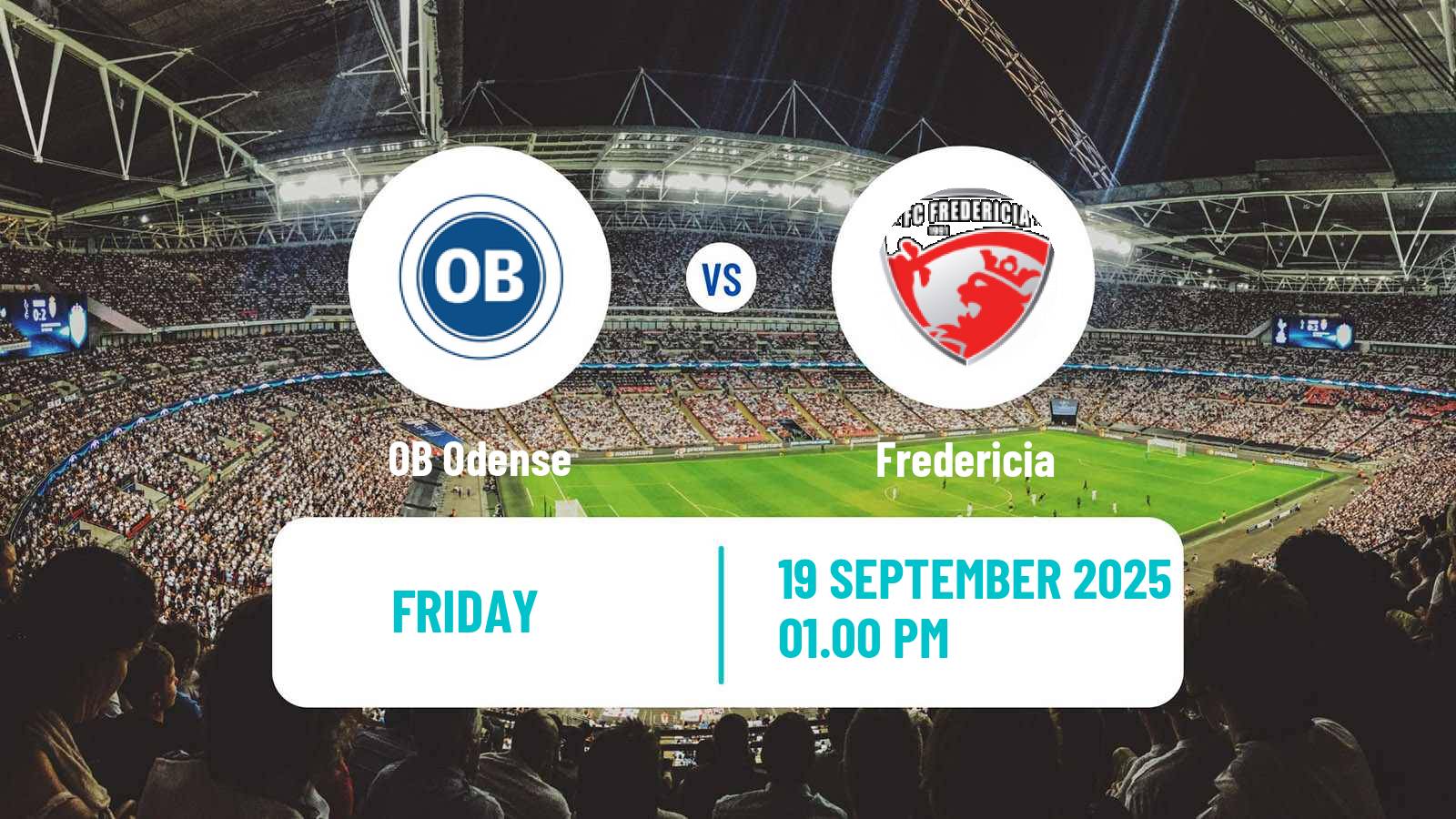 Soccer Danish Superliga OB Odense - Fredericia