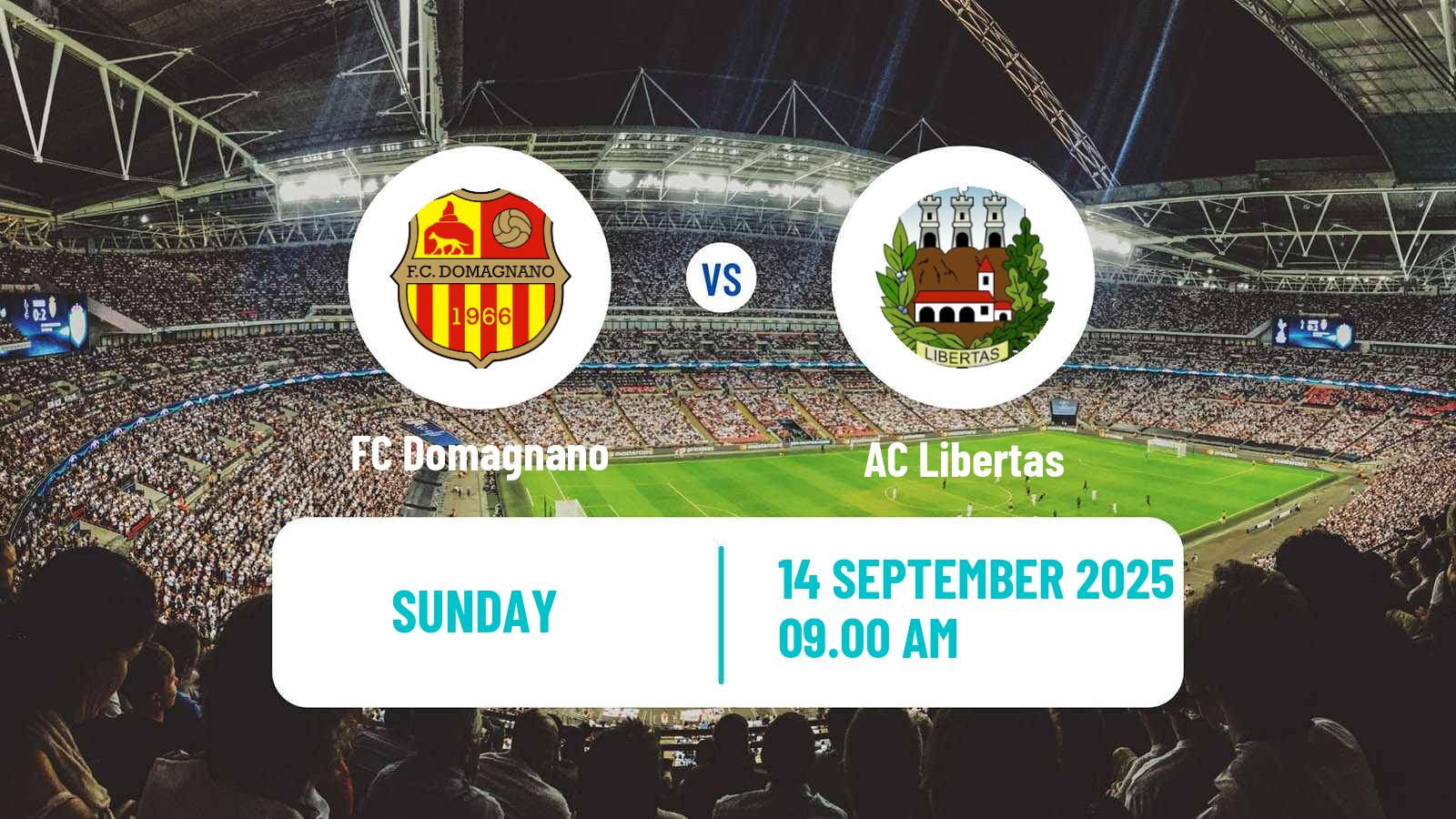 Soccer San Marino Campionato Sammarinese Domagnano - AC Libertas