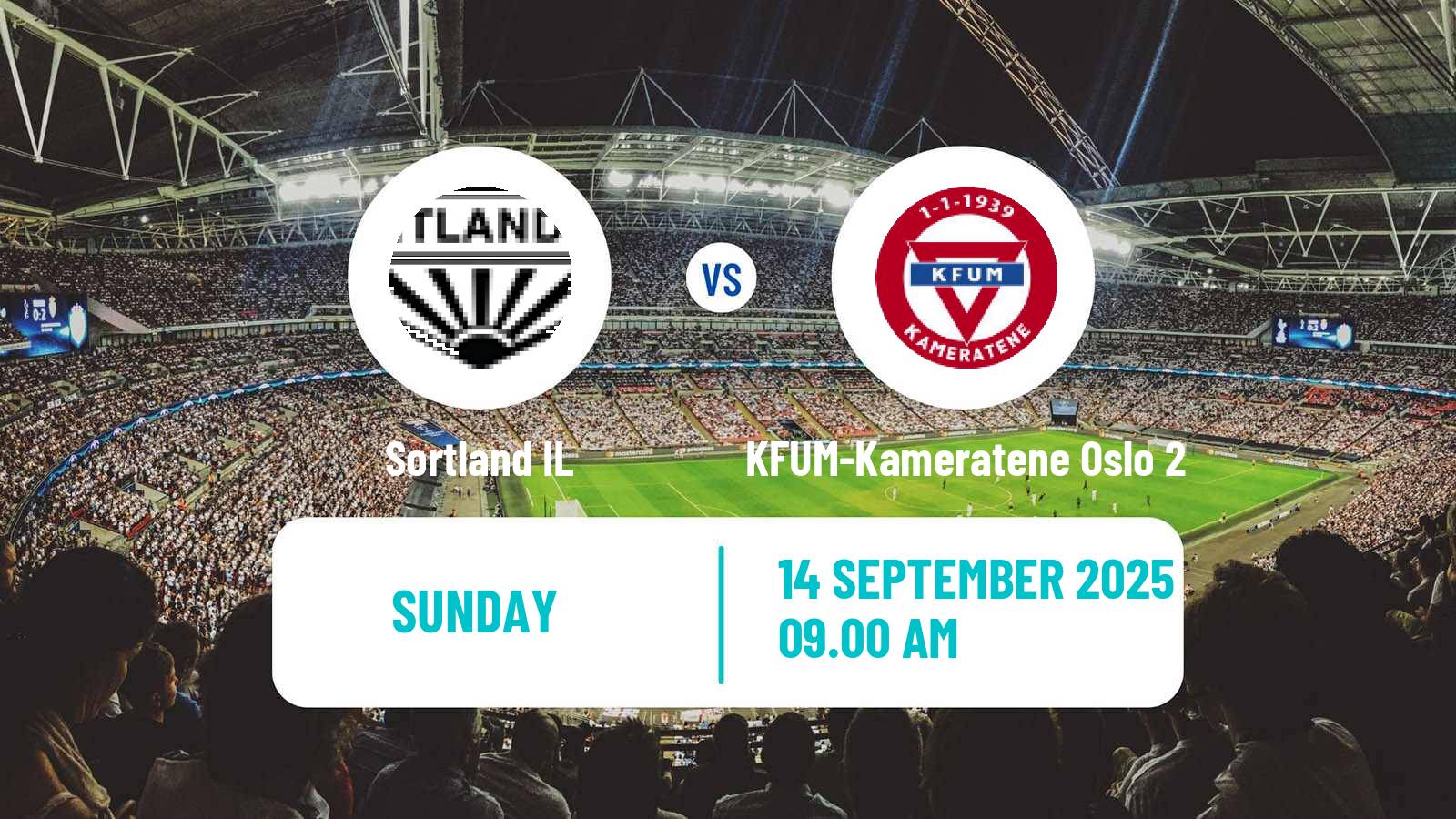 Soccer Norwegian Division 3 - Group 1 Sortland - KFUM-Kameratene Oslo 2