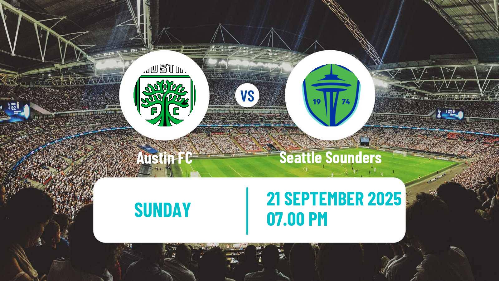 Soccer MLS Austin FC - Seattle Sounders