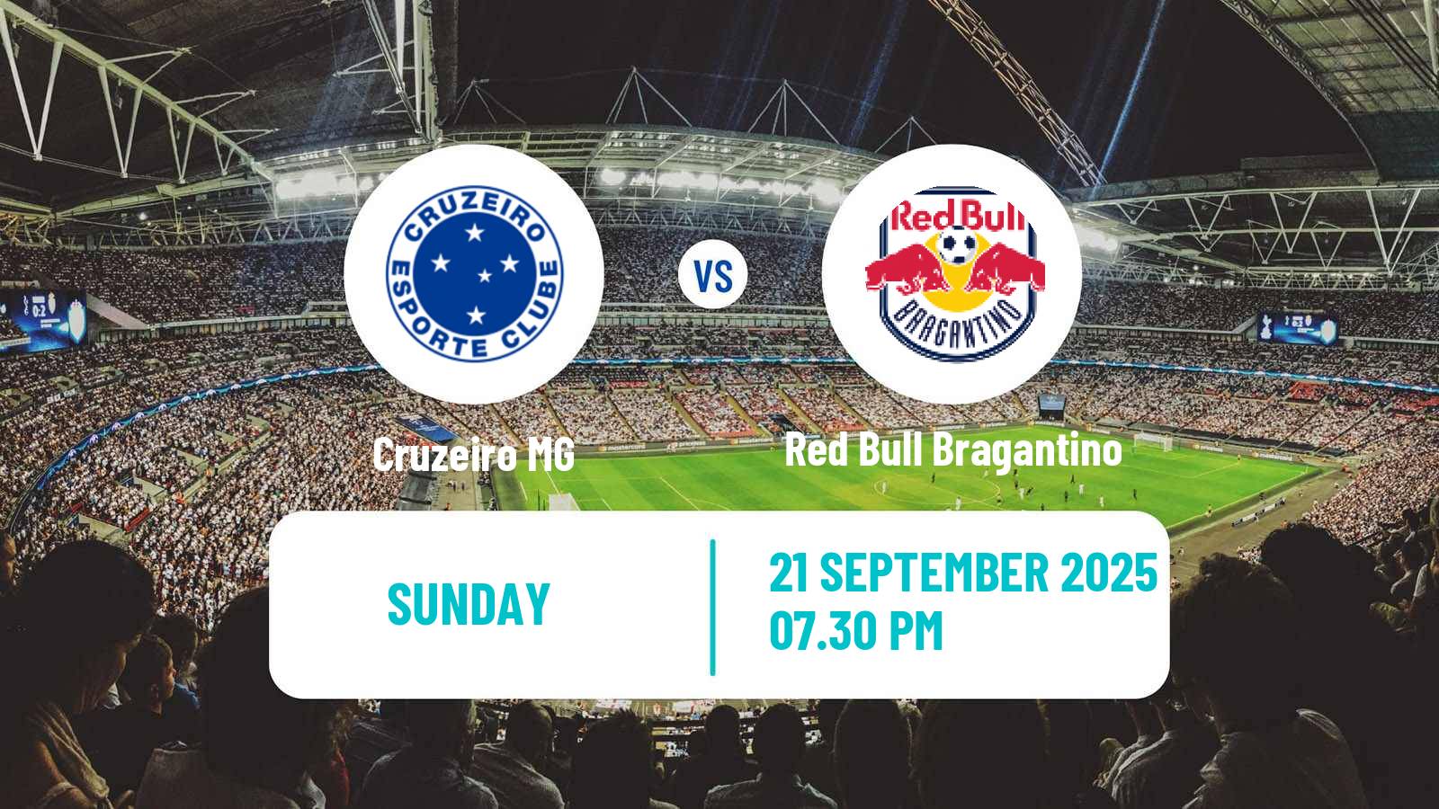 Soccer Brazilian Serie A Cruzeiro - Red Bull Bragantino