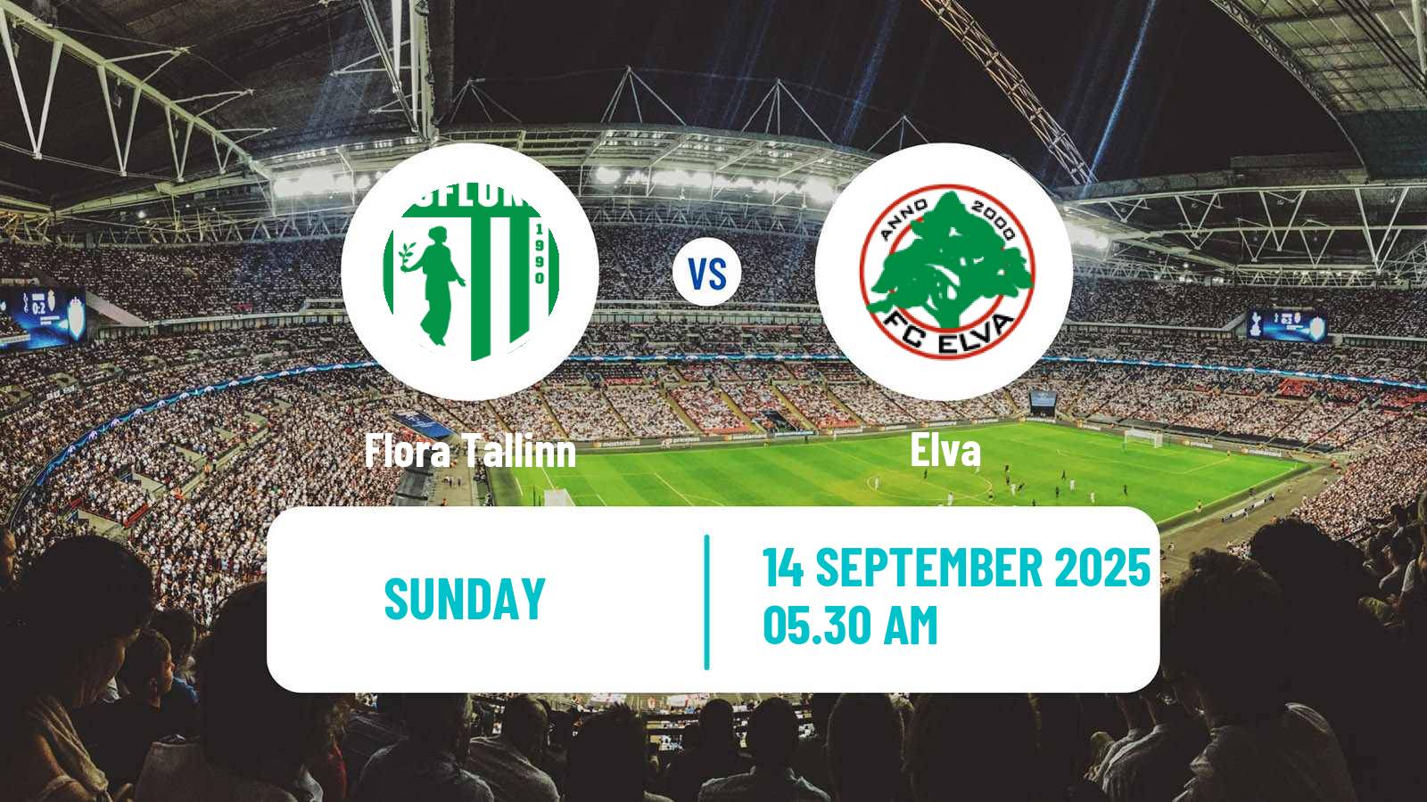 Soccer Estonian Meistriliiga Women Flora Tallinn - Elva