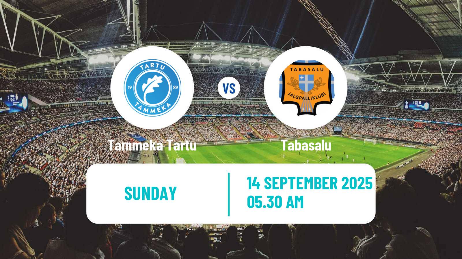 Soccer Estonian Meistriliiga Women Tammeka Tartu - Tabasalu