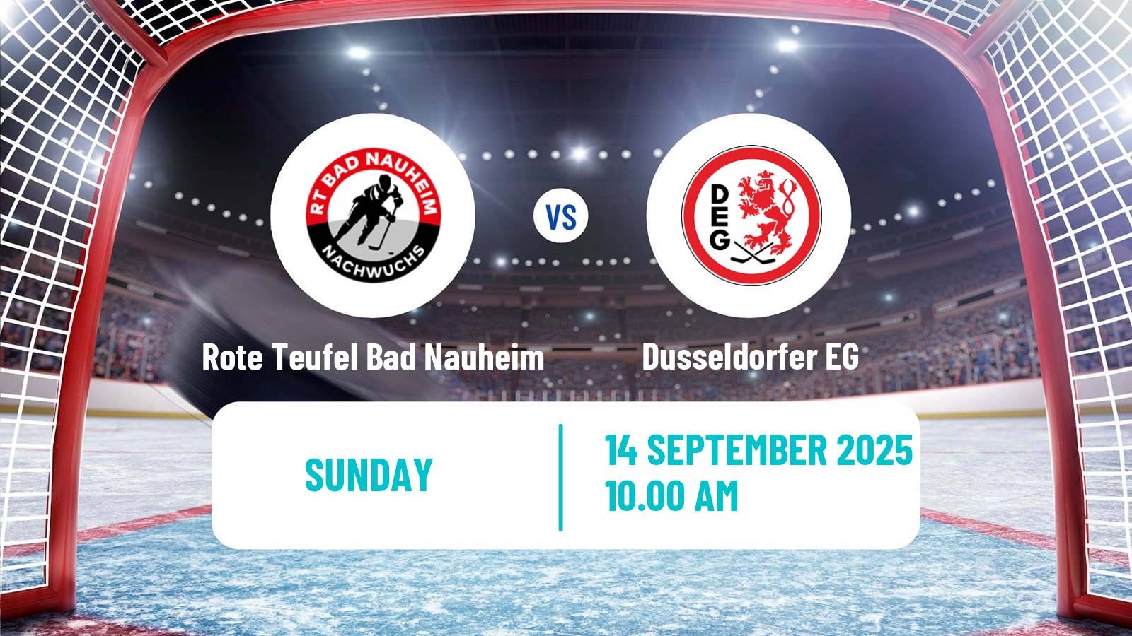 Hockey Club Friendly Ice Hockey Rote Teufel Bad Nauheim - Dusseldorfer EG