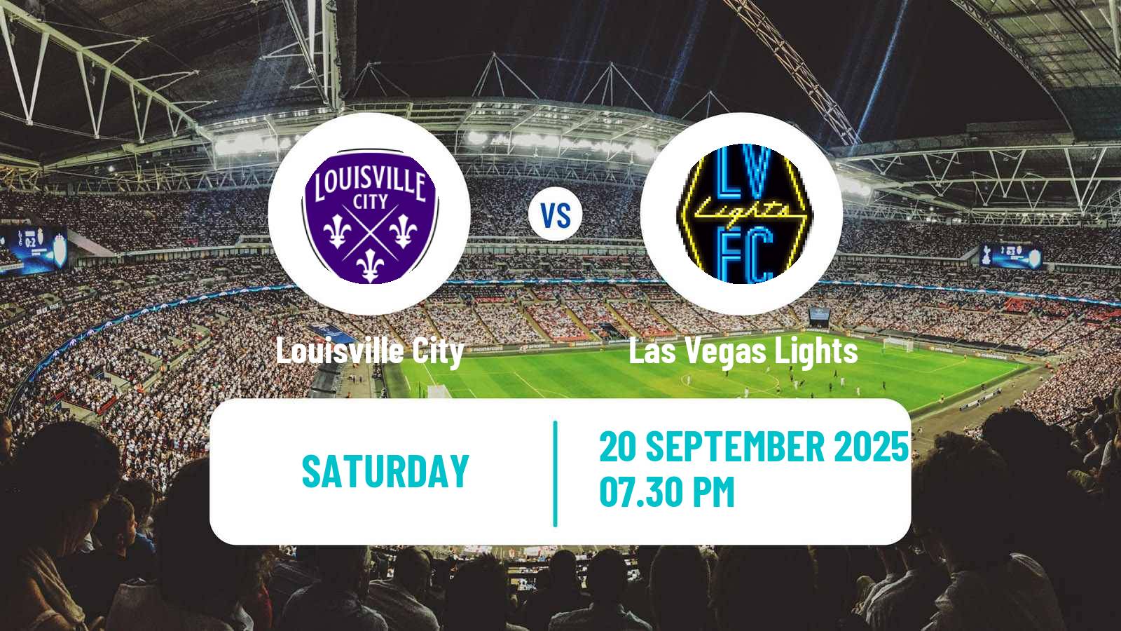 Soccer USL Championship Louisville City - Las Vegas Lights
