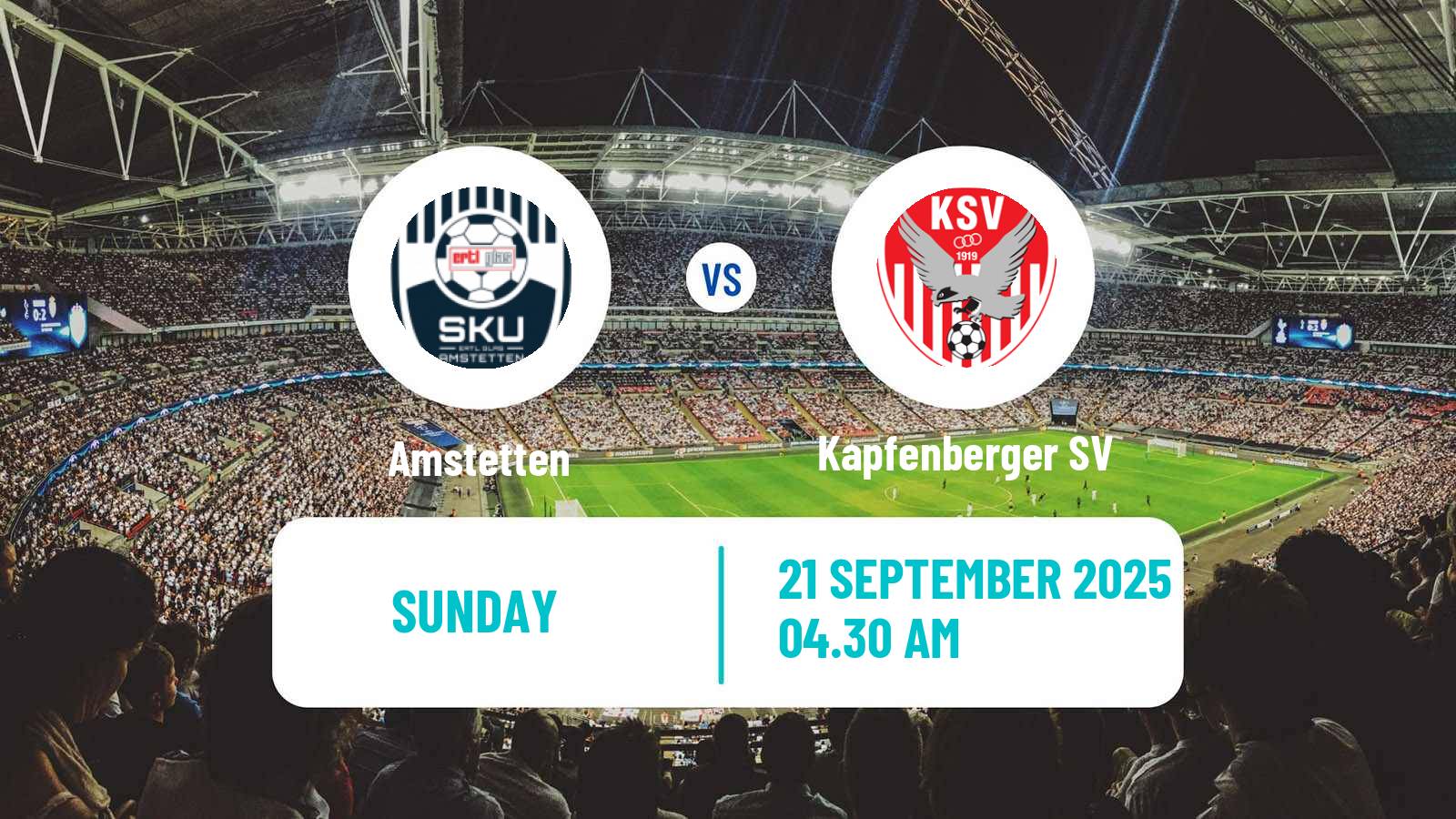 Soccer Austrian 2 Liga Amstetten - Kapfenberger SV