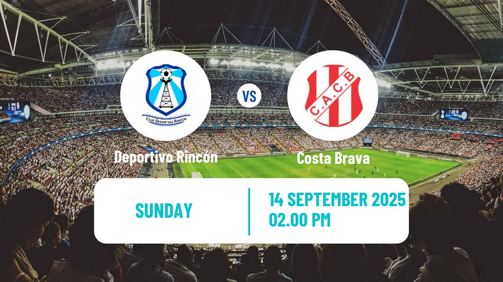 Soccer Argentinian Torneo Federal Deportivo Rincón - Costa Brava