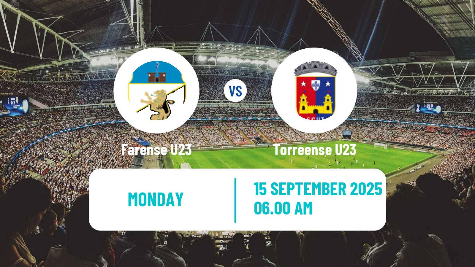 Soccer Portuguese Liga Revelacao U23 Farense U23 - Torreense U23
