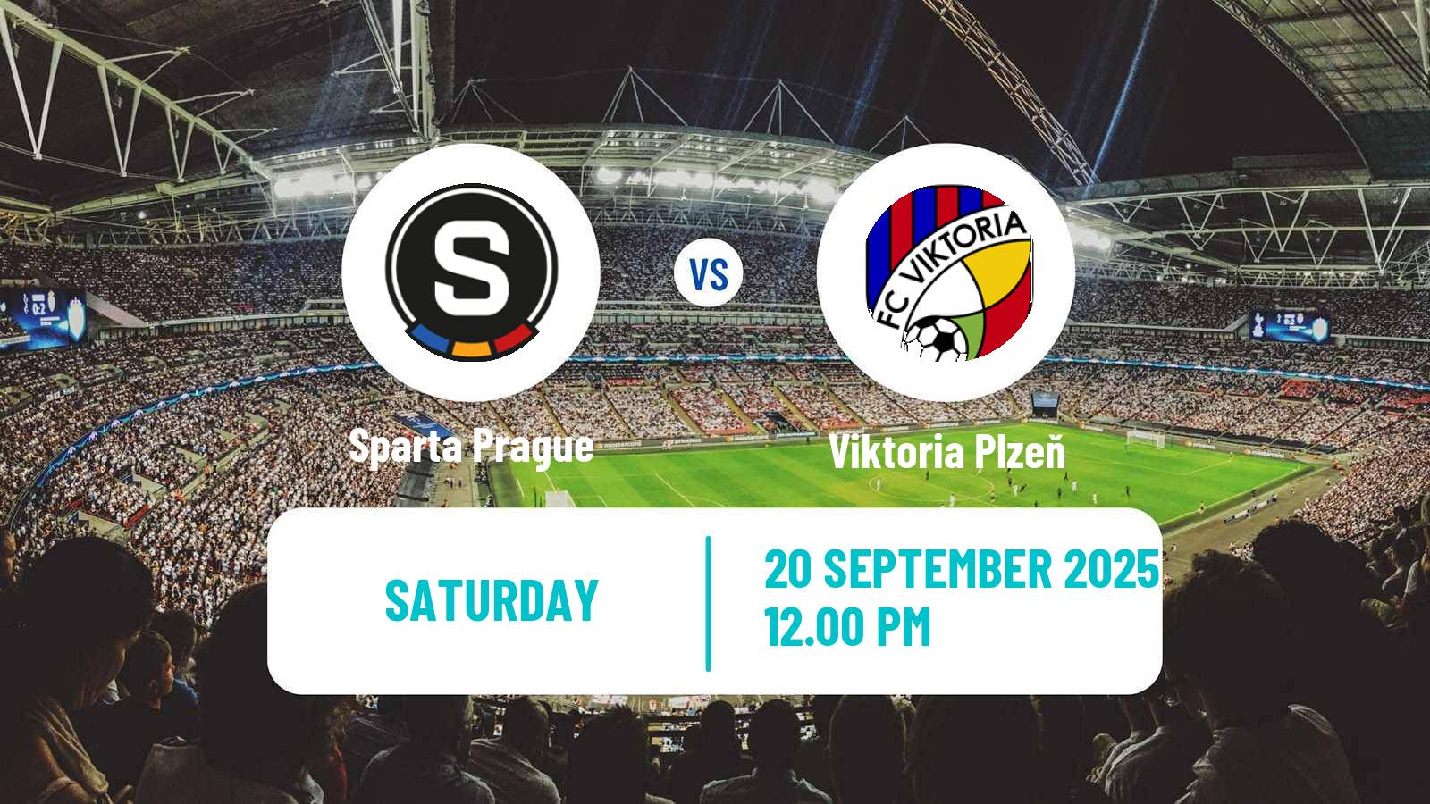Soccer Czech 1 Liga Sparta Prague - Viktoria Plzeň
