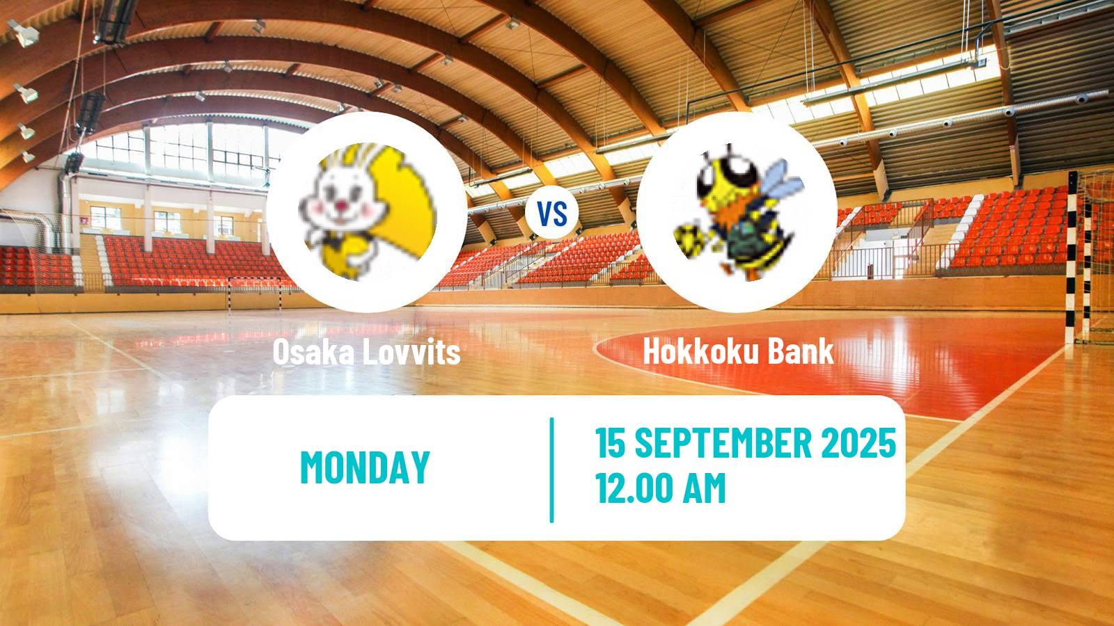Handball Japan JHL Handball Women Osaka Lovvits - Hokkoku Bank