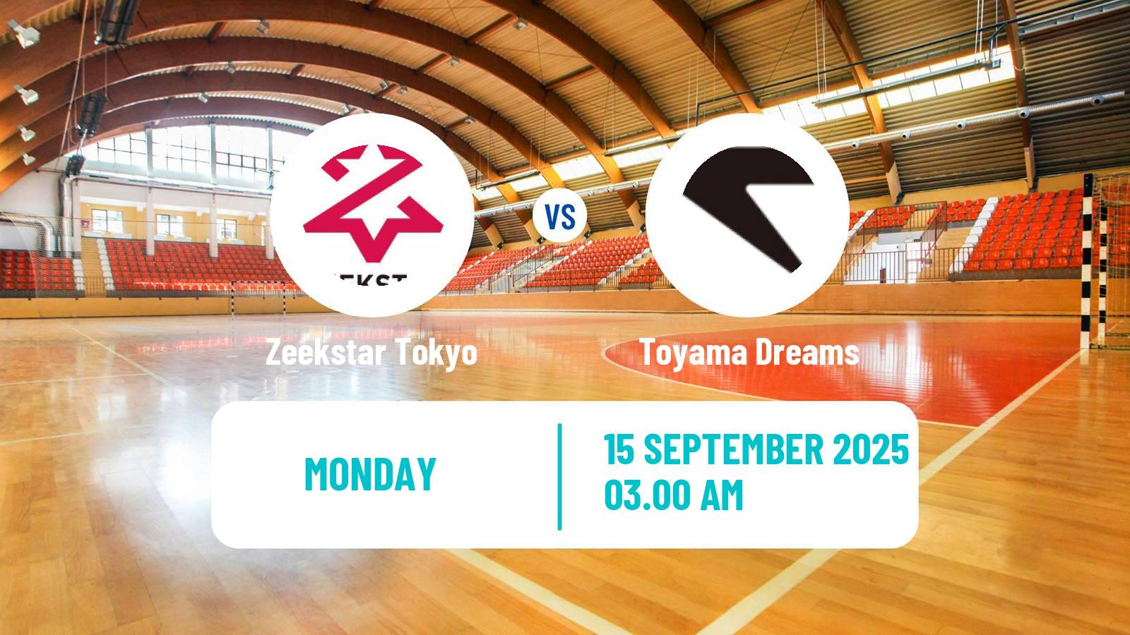 Handball Japan JHL Handball Zeekstar Tokyo - Toyama Dreams