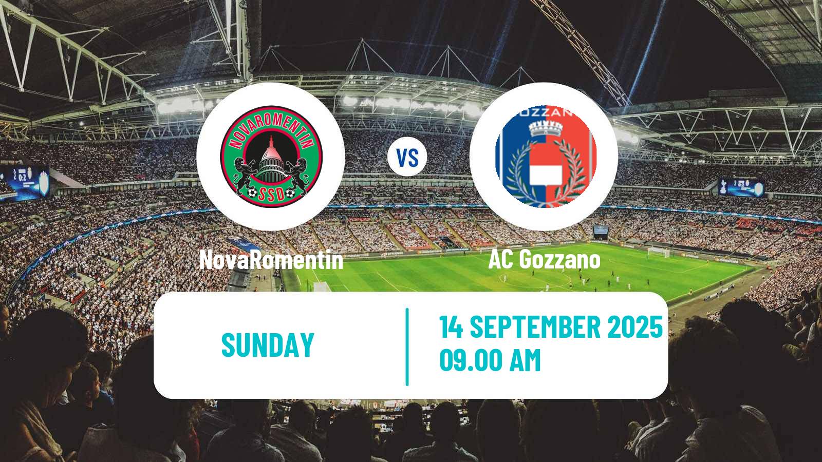 Soccer Italian Serie D - Group A NovaRomentin - Gozzano