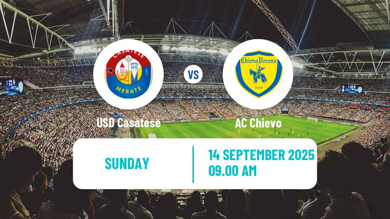 Soccer Italian Serie D - Group B Casatese - Chievo